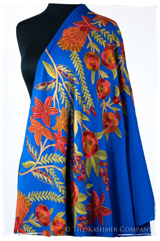 Nouvelle Soirée Océane Bleu Shawl