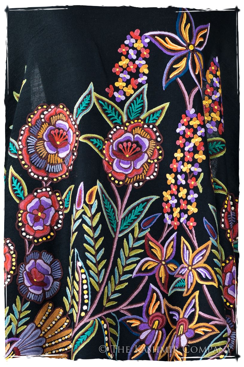 Nouvelle Soirée Véronique Noir Shawl