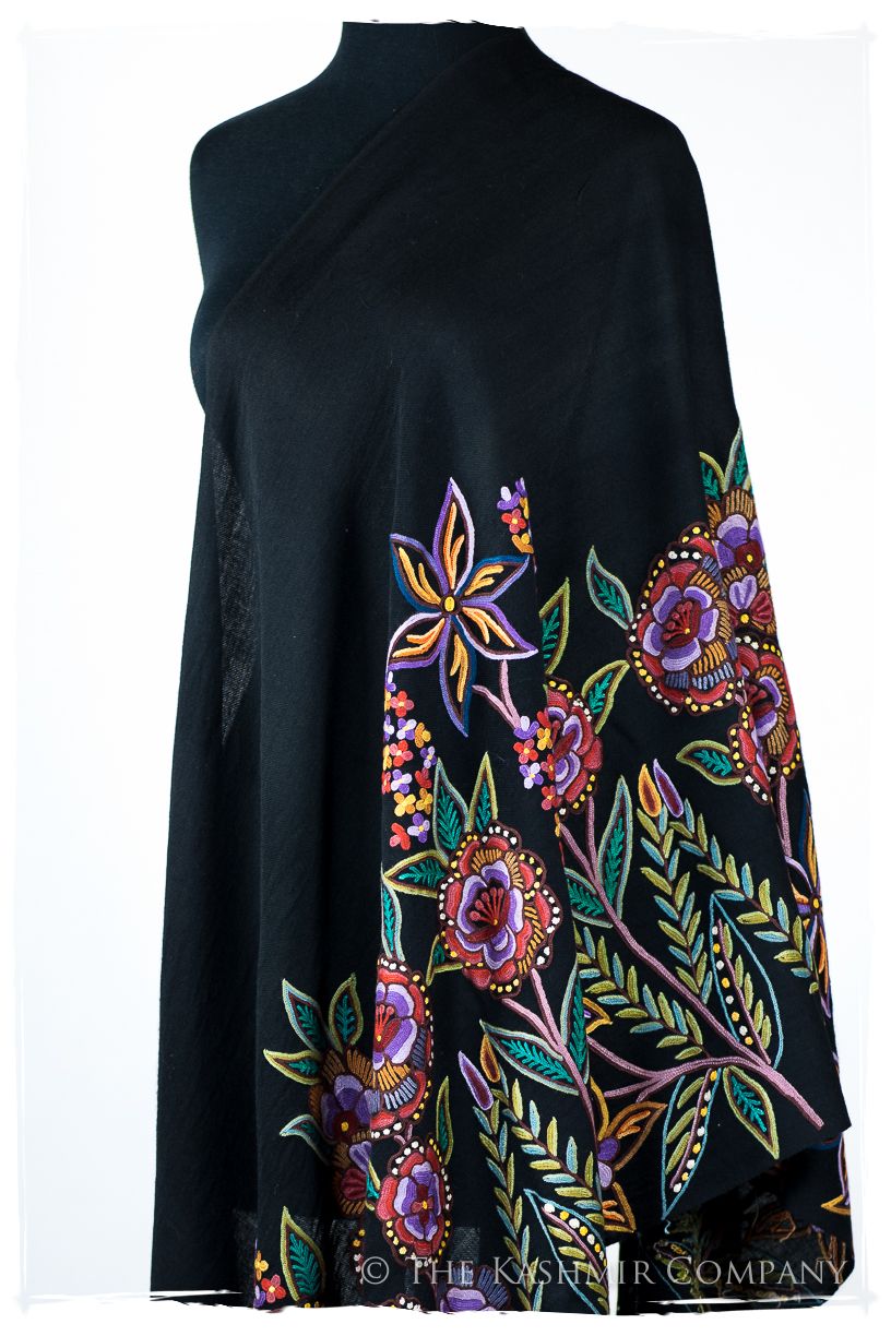 Nouvelle Soirée Véronique Noir Shawl