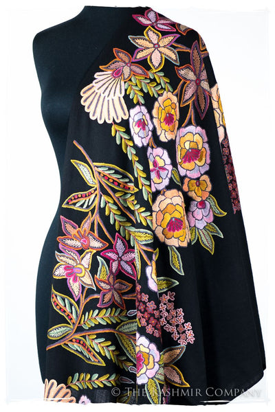 Nouvelle Soirée Luciénne Noir Shawl