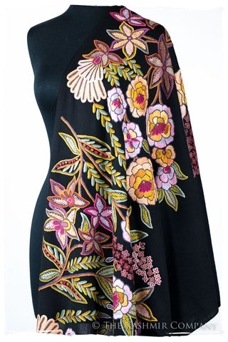 Nouvelle Soirée Luciénne Noir Shawl