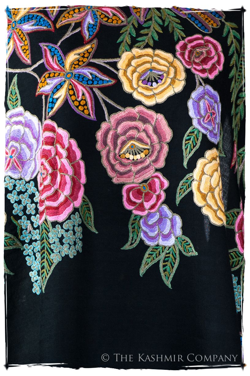 Nouvelle Soirée Octavié Noir Shawl