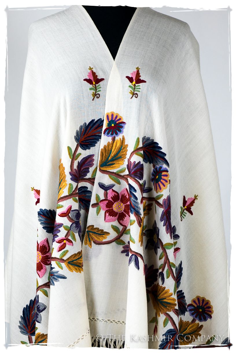 Lucienne Clairière d'ivoire Renoirs Dream Shawl