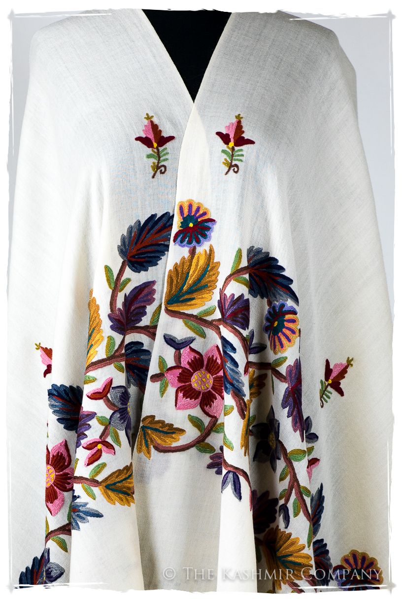 Lucienne Clairière d'ivoire Renoirs Dream Shawl