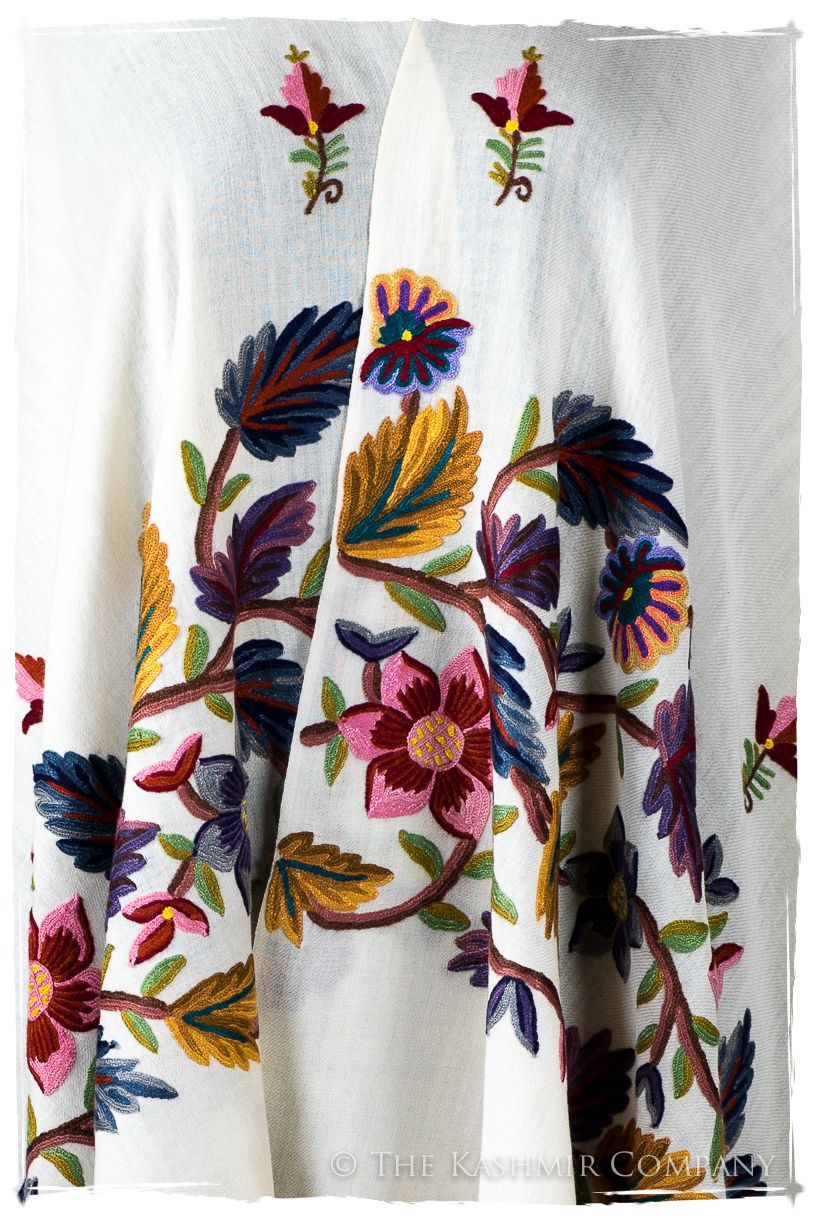 Lucienne Clairière d'ivoire Renoirs Dream Shawl