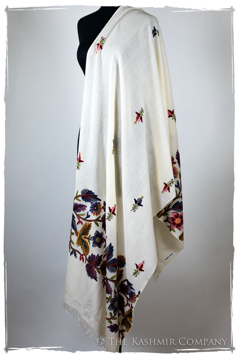 Lucienne Clairière d'ivoire Renoirs Dream Shawl