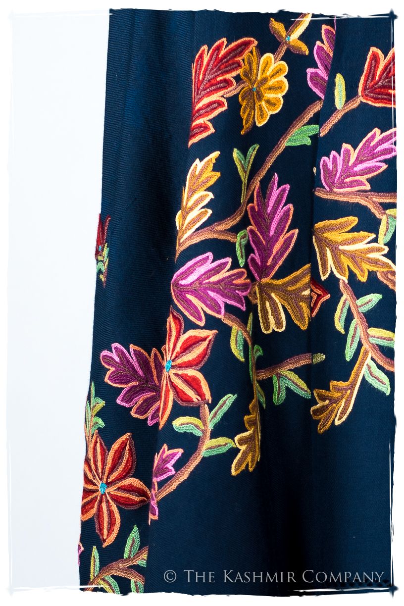 Benoite Clairière Bleu Renoirs Dream Shawl