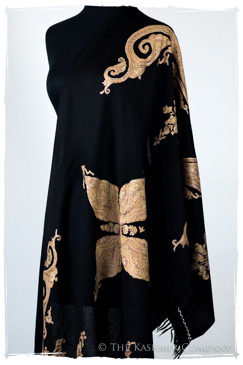 Bellini Noir Royale Paisley Shawl