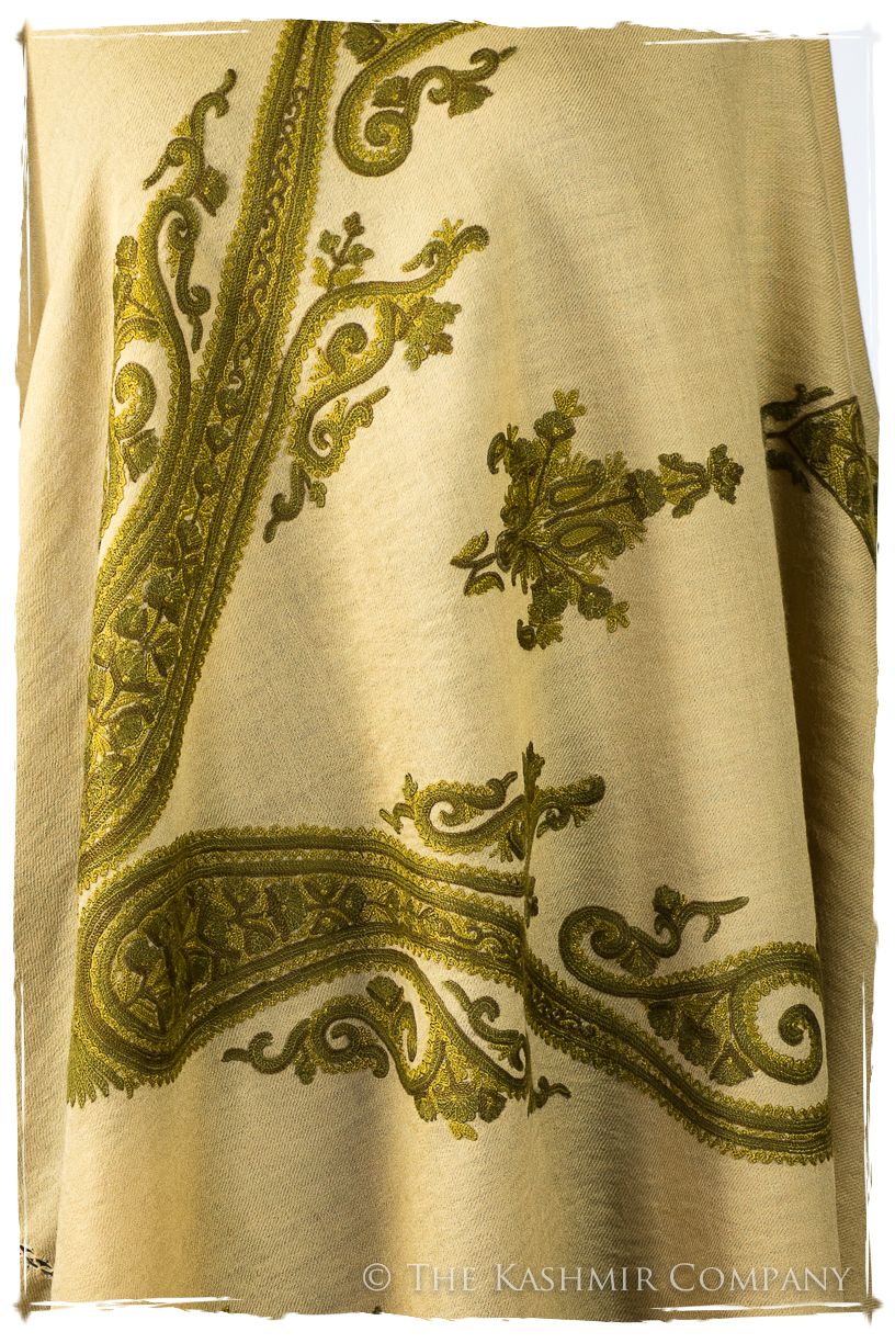 Oasis Moss Royale Paisley Shawl