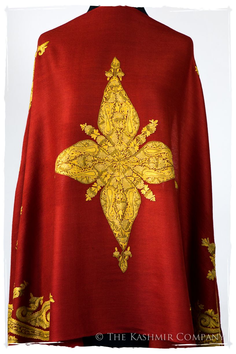 Paprika Sonia Juliet Royale Paisley Shawl