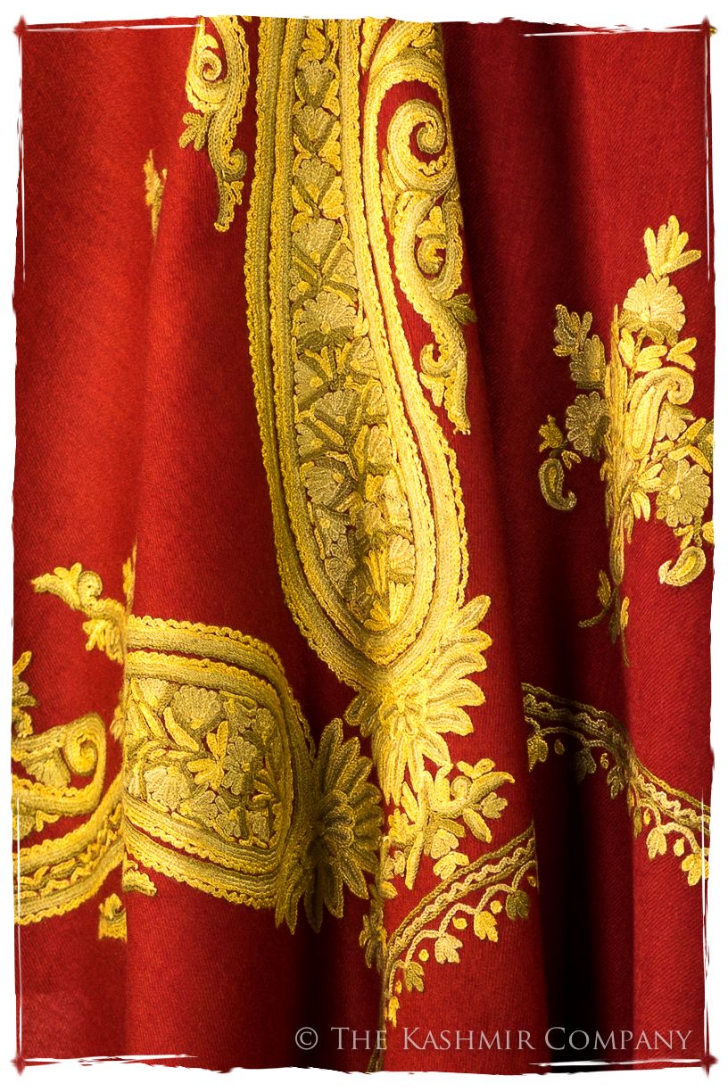 Paprika Sonia Juliet Royale Paisley Shawl