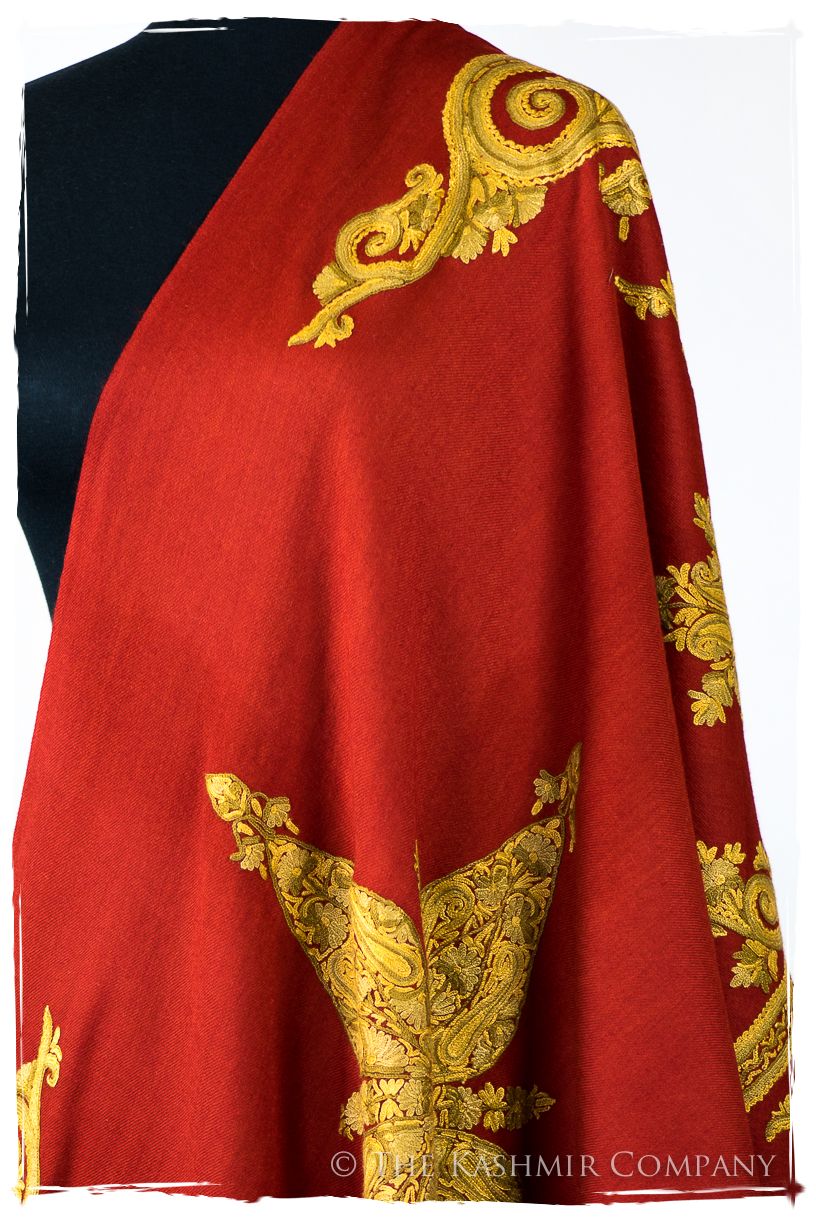 Paprika Sonia Juliet Royale Paisley Shawl