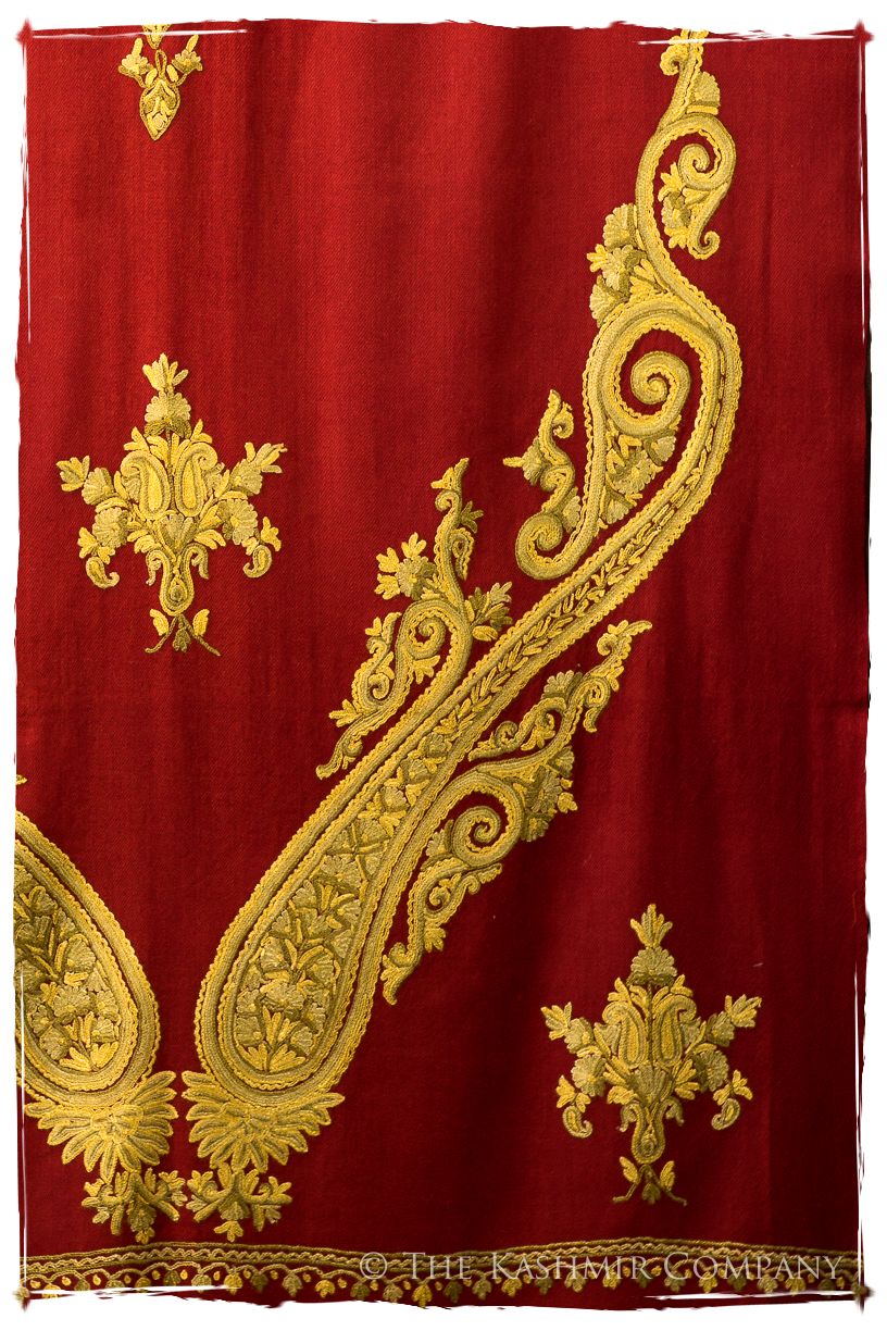 Paprika Sonia Juliet Royale Paisley Shawl