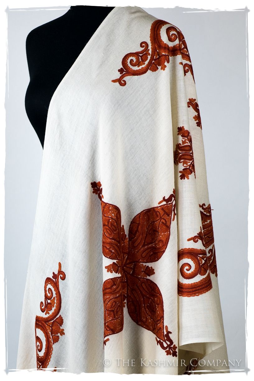 Henna Rebecca Royale Paisley Shawl