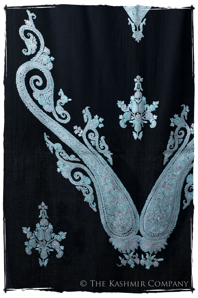 Bleu Yonder Yuliana Royale Paisley Shawl