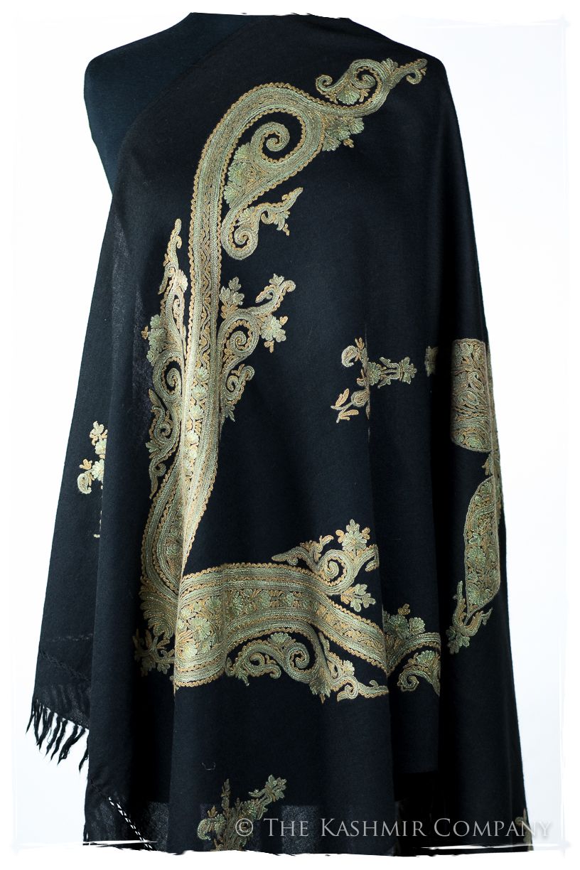Abby Amber Royale Paisley Shawl