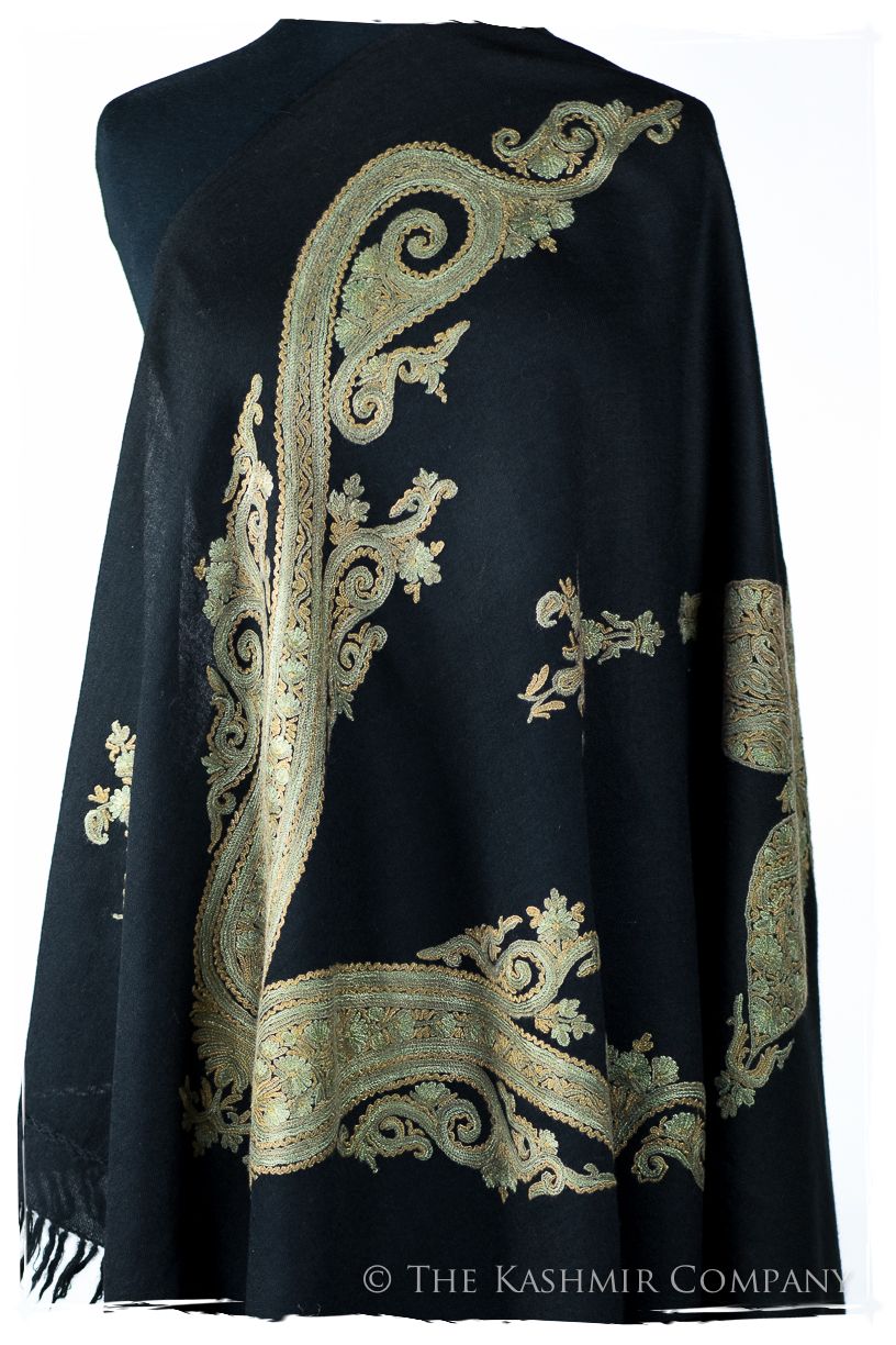 Abby Amber Royale Paisley Shawl