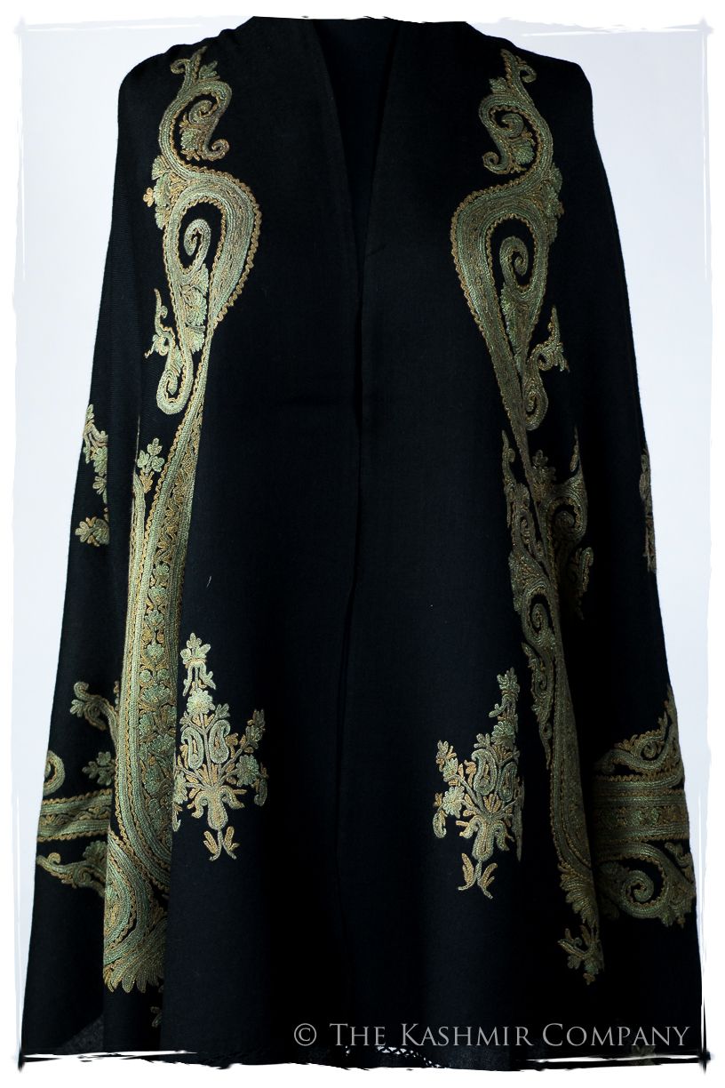 Abby Amber Royale Paisley Shawl