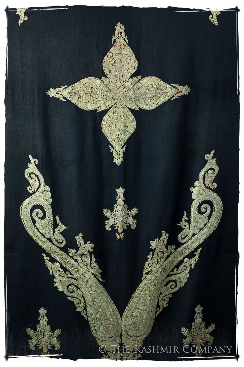 Abby Amber Royale Paisley Shawl