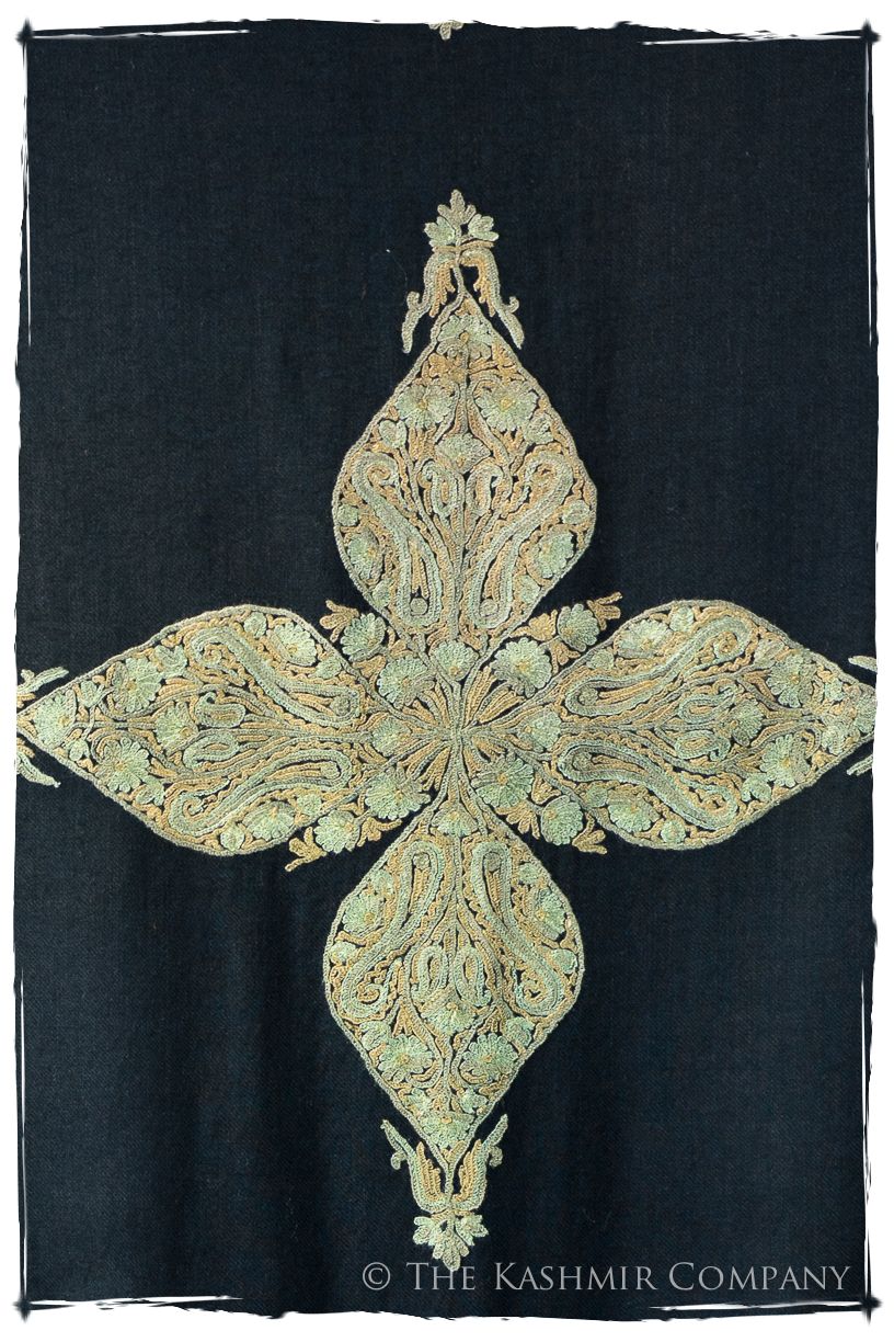 Abby Amber Royale Paisley Shawl
