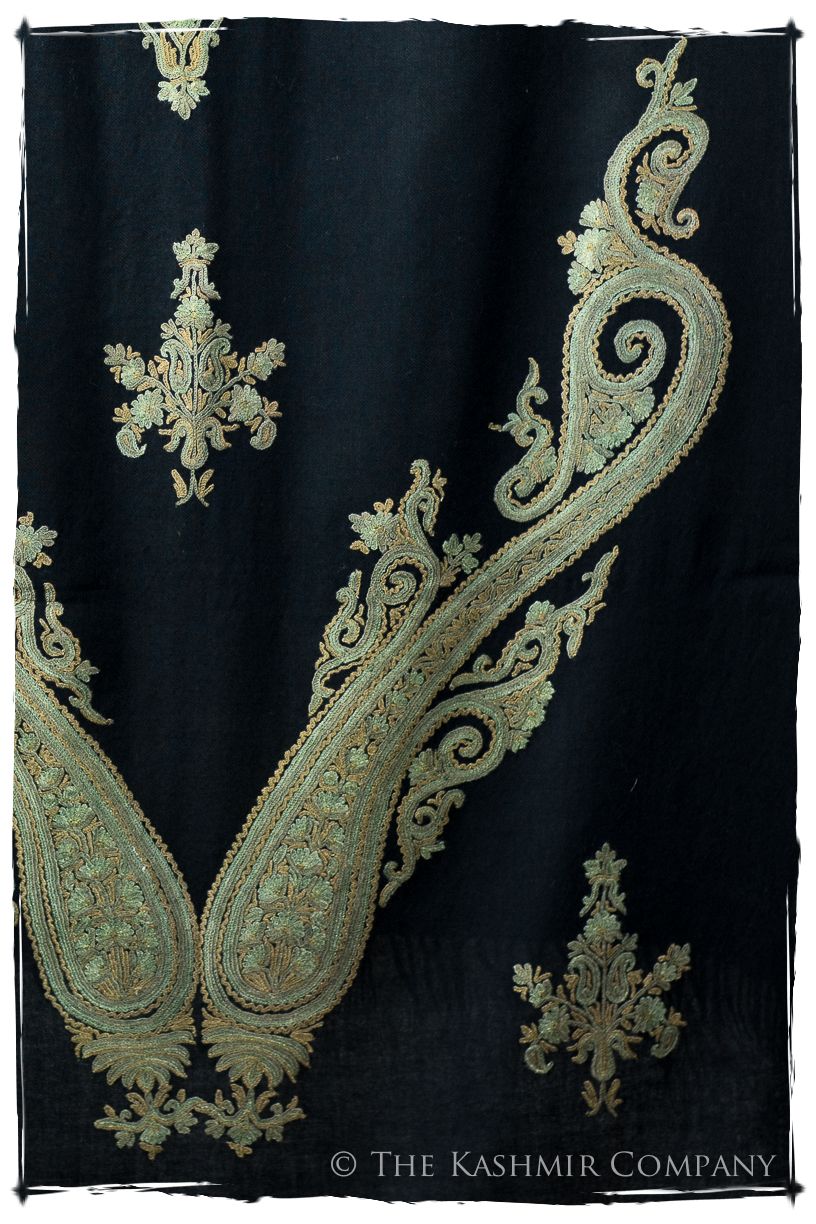 Abby Amber Royale Paisley Shawl