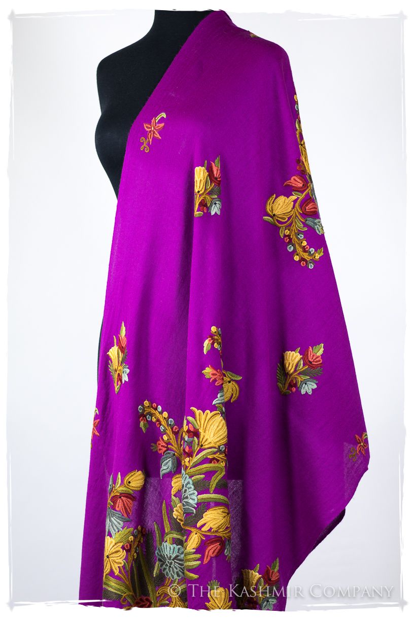 Bouquet de Tulipès Français Vincennes Provence Shawl