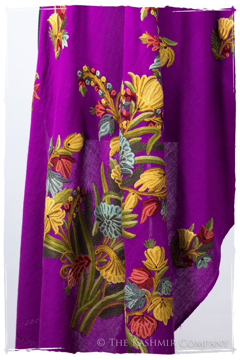 Bouquet de Tulipès Français Vincennes Provence Shawl