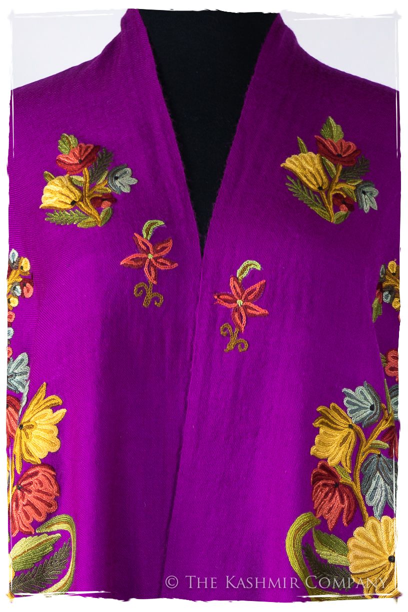Bouquet de Tulipès Français Vincennes Provence Shawl