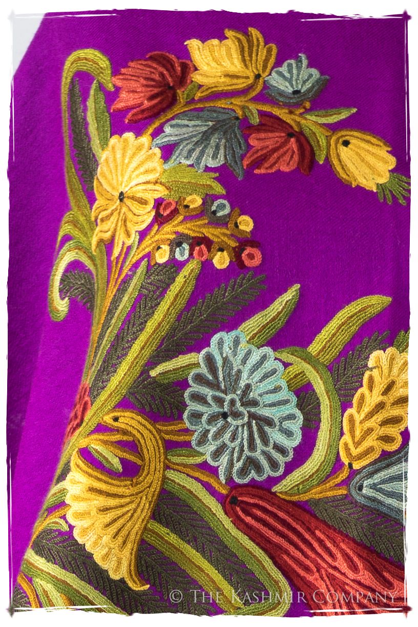 Bouquet de Tulipès Français Vincennes Provence Shawl