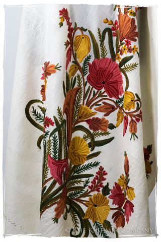 Bouquet de Tulipés Algérie d'ivoire Provence Shawl