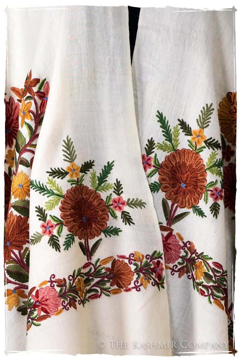Bouquet d'oeillet Algérie d'ivoire Provence Shawl