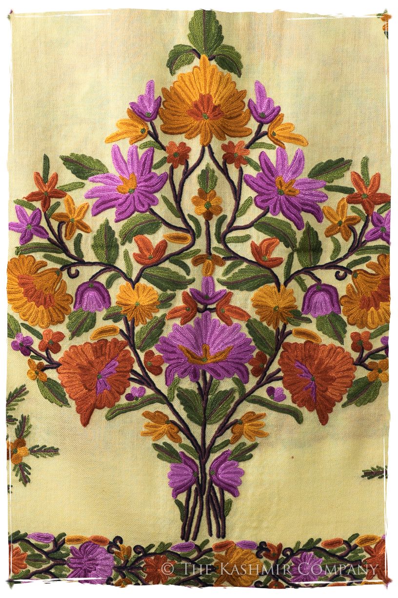 Bouquet d'oeillet d'émirat de Trarza Française Provence Shawl