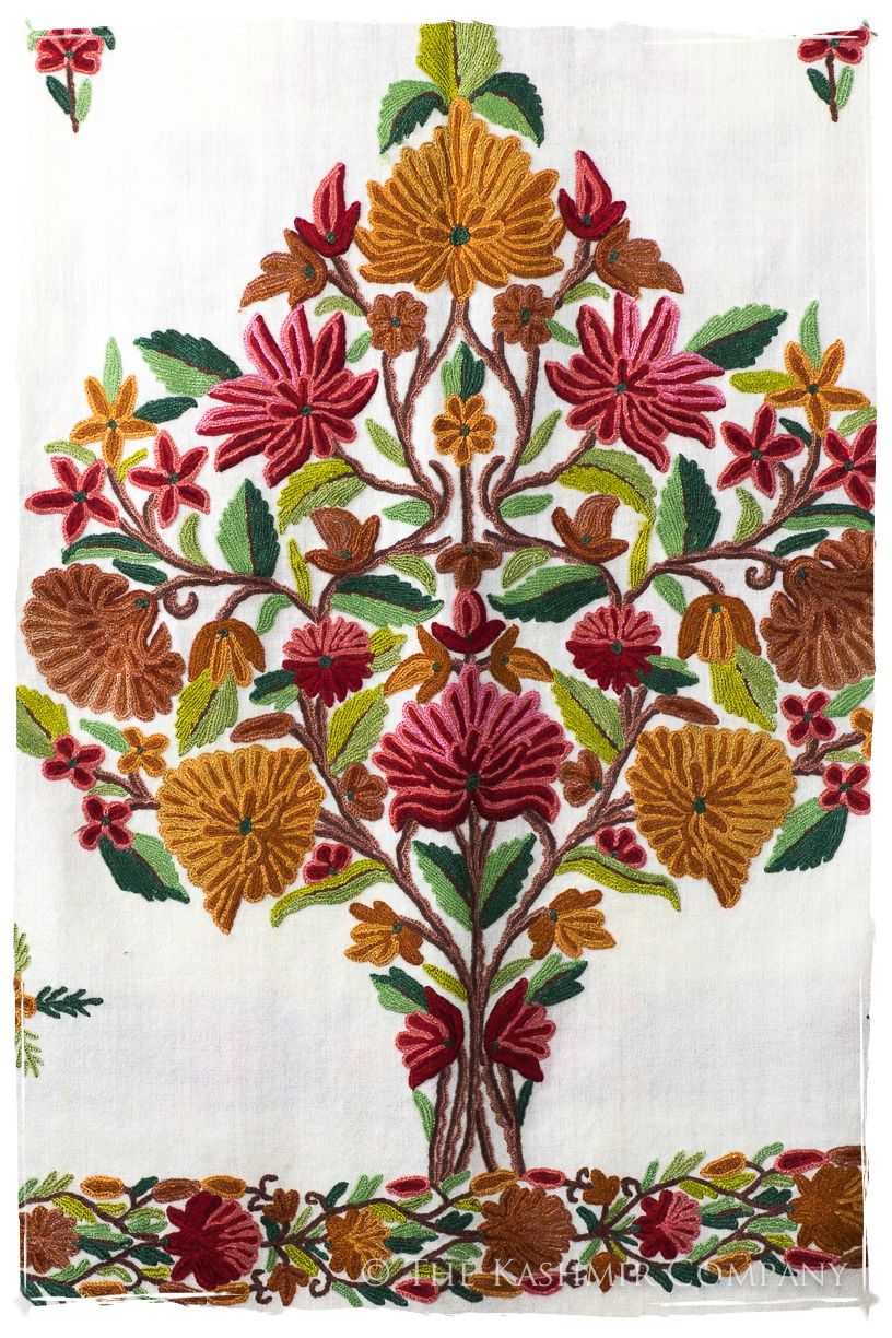 Bouquet d'oeillet d'Oubangui Française Provence Shawl