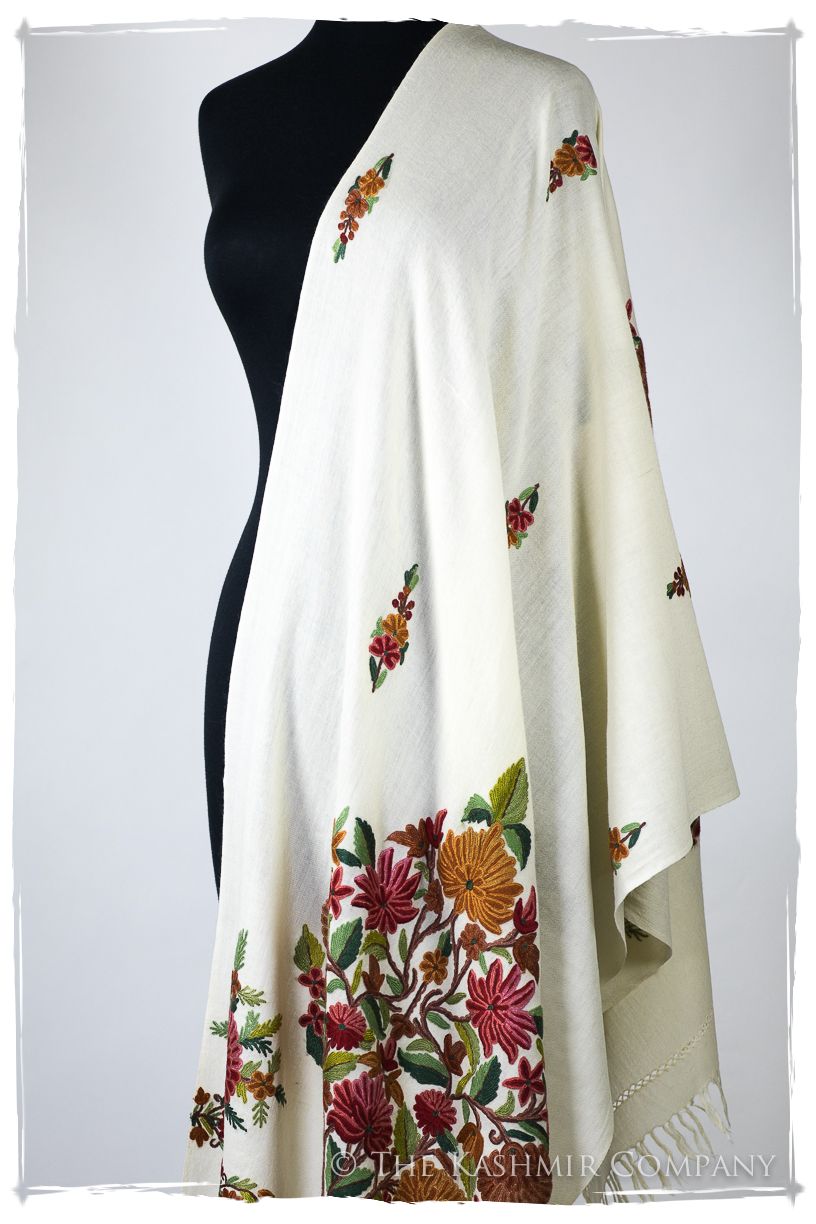 Bouquet d'oeillet d'Oubangui Française Provence Shawl