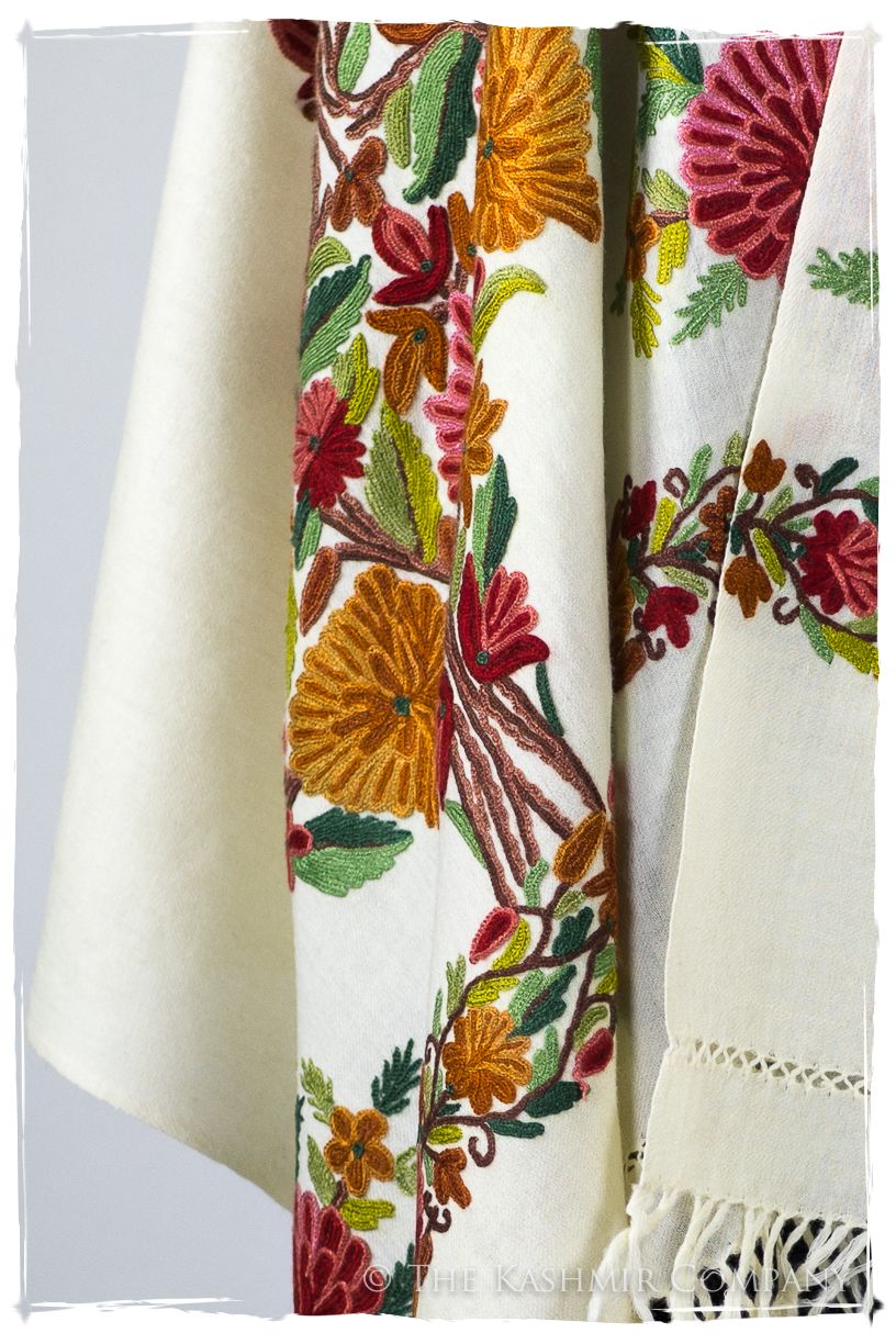 Bouquet d'oeillet d'Oubangui Française Provence Shawl