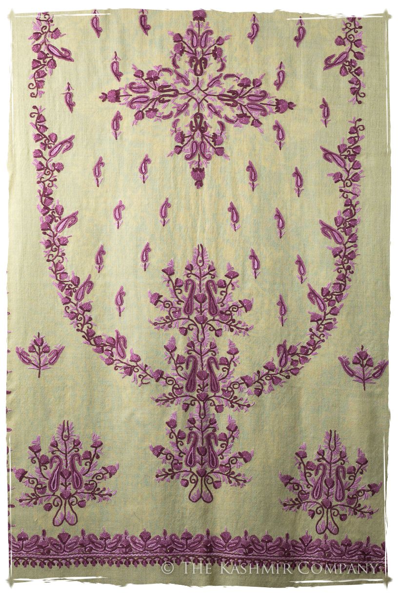 Frontière de l'Acadie Française Paisley Provence Shawl