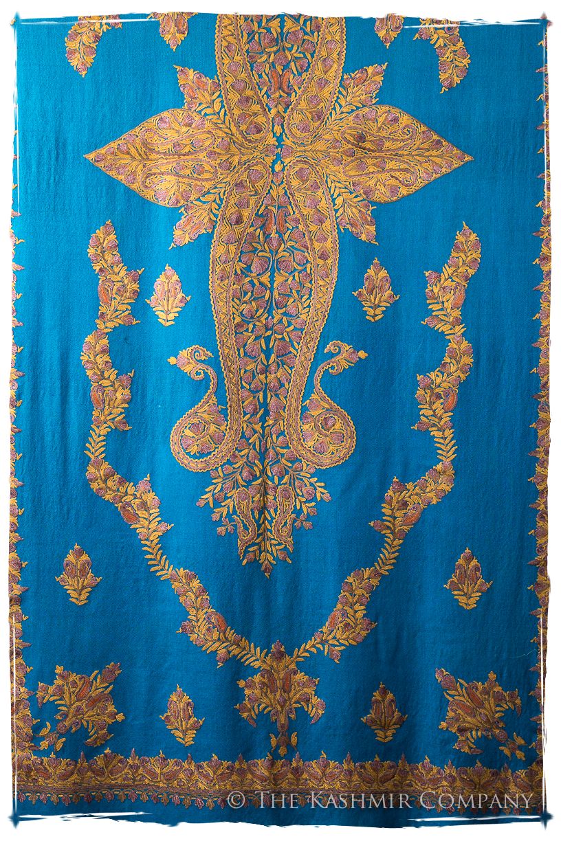 Frontière de Fort Caroline Française Paisley Provence Shawl