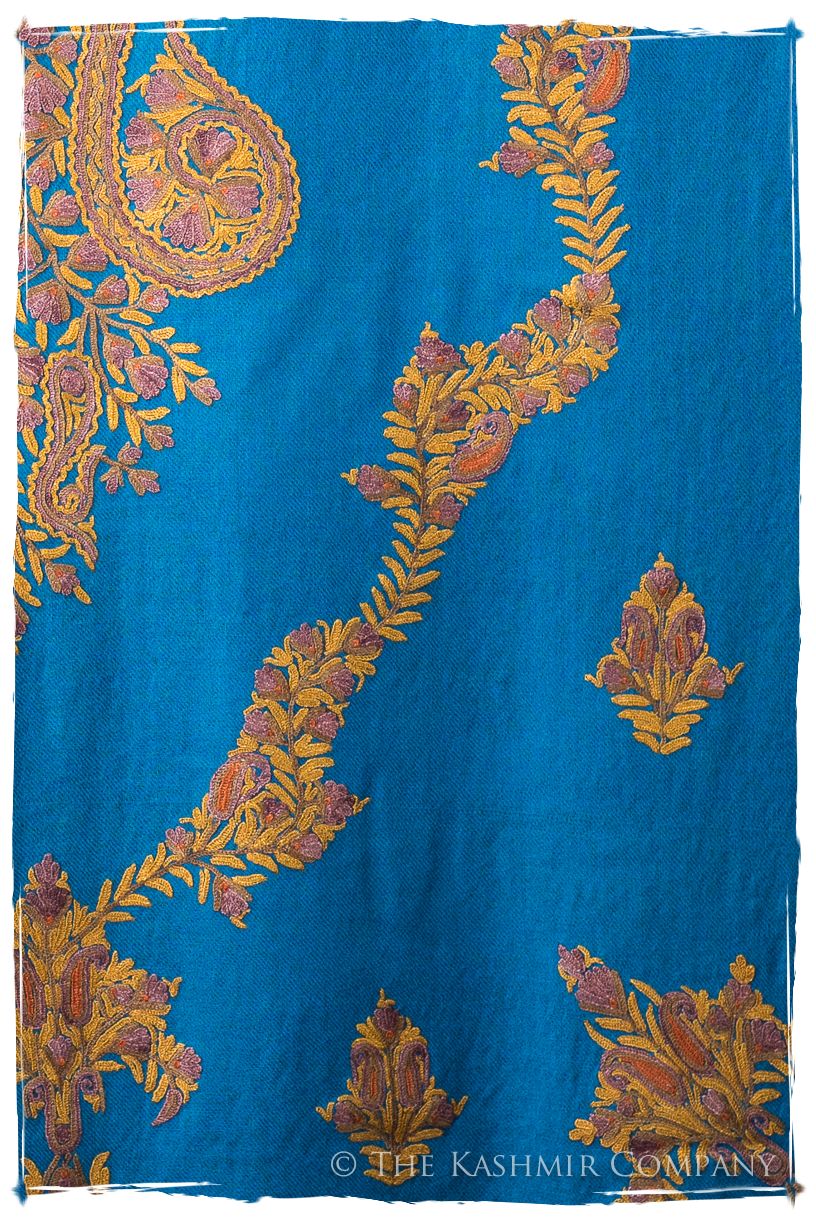 Frontière de Fort Caroline Française Paisley Provence Shawl