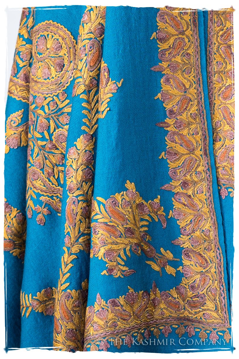 Frontière de Fort Caroline Française Paisley Provence Shawl