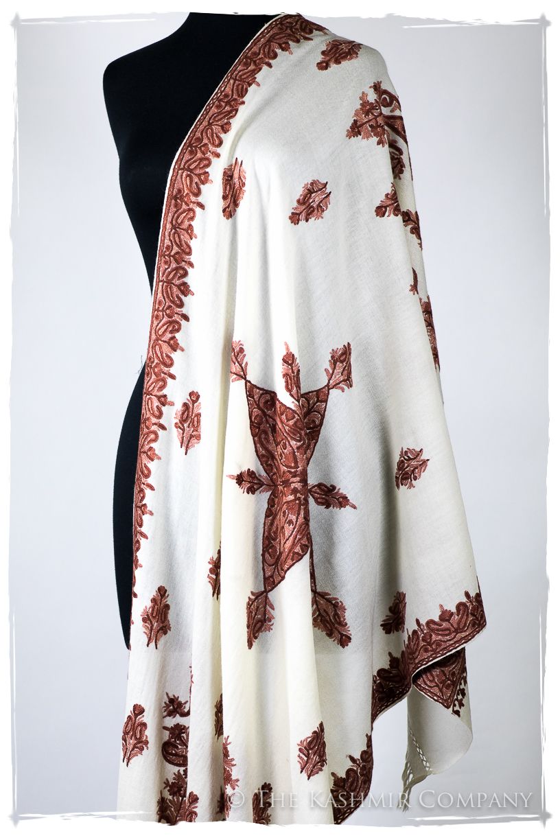 Frontière de la Dominique Française Paisley Provence Shawl