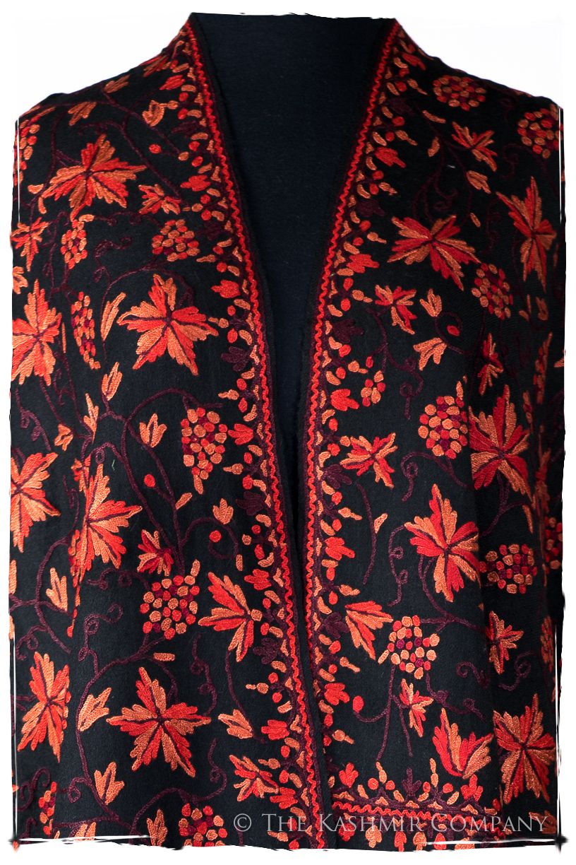 Château de Pierreclos Burgundy Feuilles de Vigne Shawl