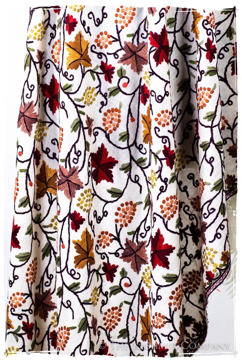 Château de Berne Provence Feuilles de Vigne Shawl
