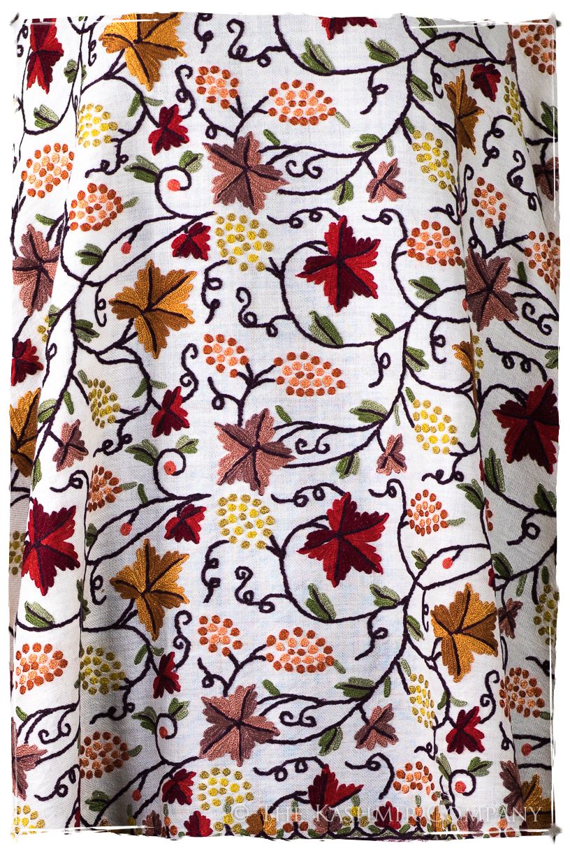 Château de Berne Provence Feuilles de Vigne Shawl