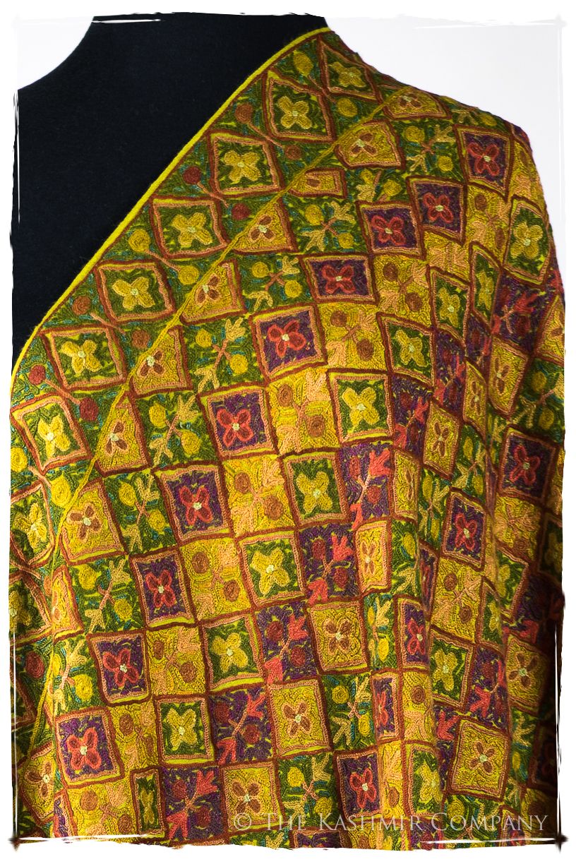 Mosaïque de Brésil Antiquaires Shawl