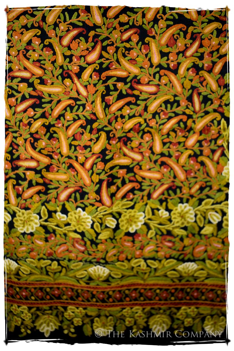 Jardin du reine Italienne Paisley Antiquaires Shawl