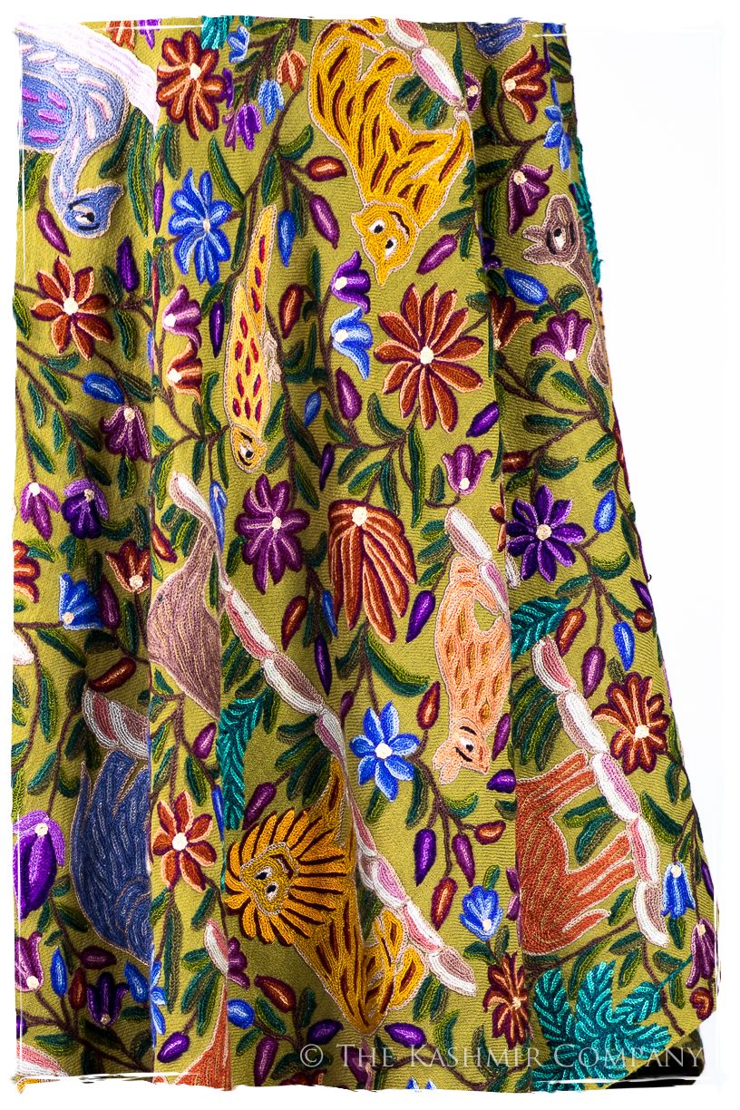 Jardin Arabe du Sanctuaire Colonial Indien Antiquaires Shawl