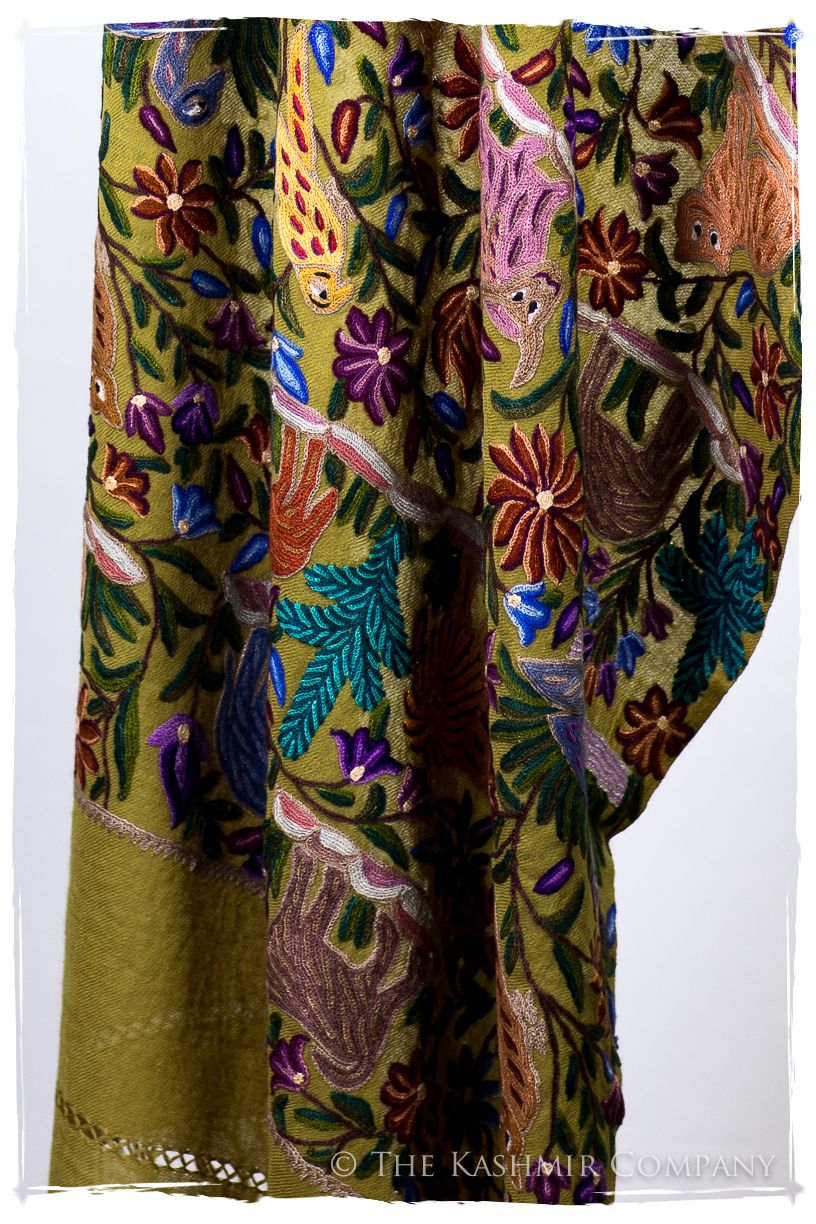 Jardin Arabe du Sanctuaire Colonial Indien Antiquaires Shawl