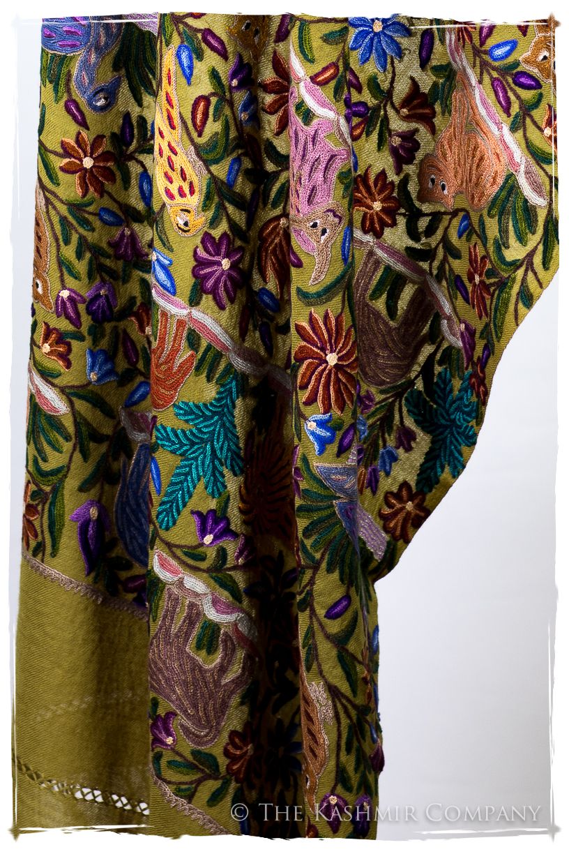 Jardin Arabe du Sanctuaire Colonial Indien Antiquaires Shawl