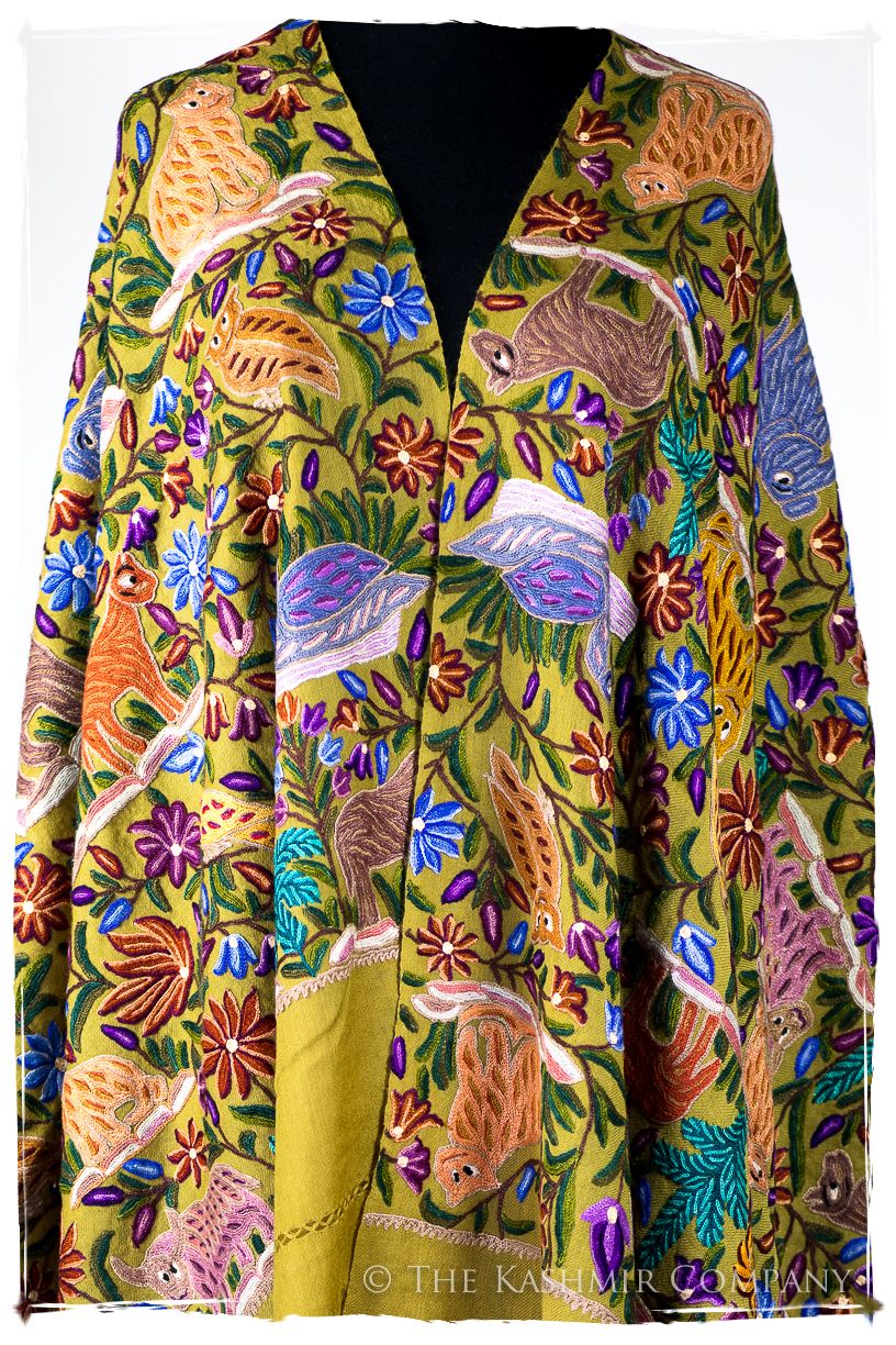 Jardin Arabe du Sanctuaire Colonial Indien Antiquaires Shawl
