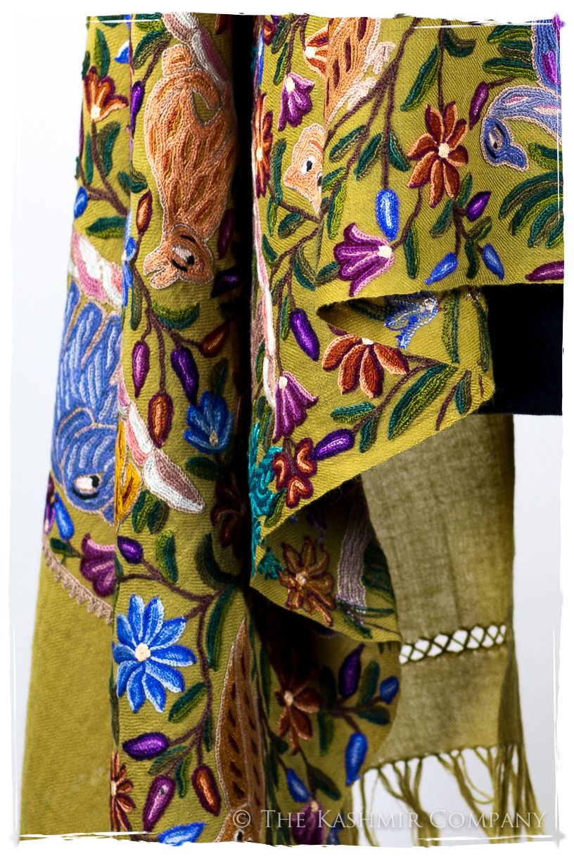 Jardin Arabe du Sanctuaire Colonial Indien Antiquaires Shawl